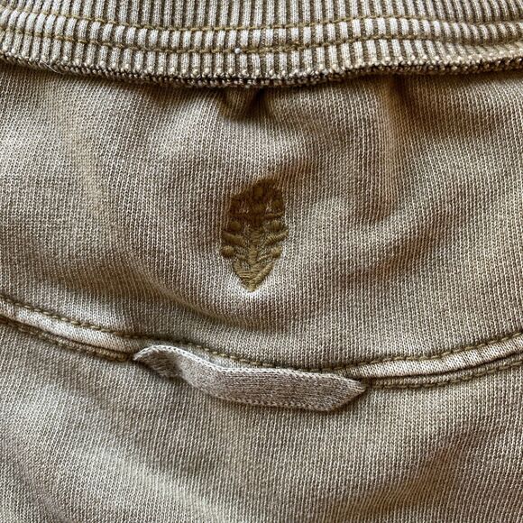 Free People Movement Sz XL Harvest Gold Intercept Crop Crewneck Relaxed Pullover - Picture 14 of 16